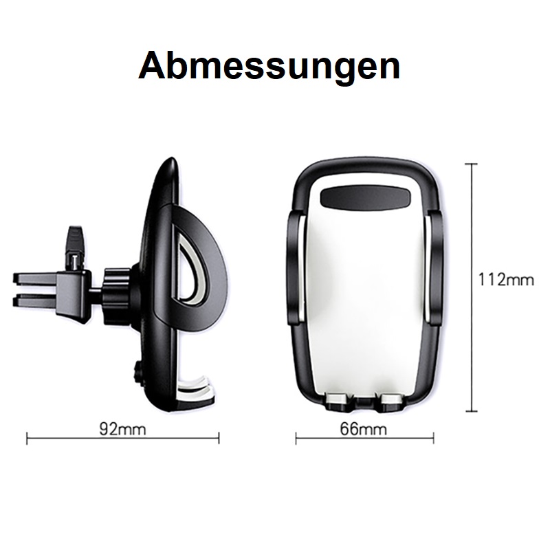 Smartphone Halter für die Lüftungsschlitze