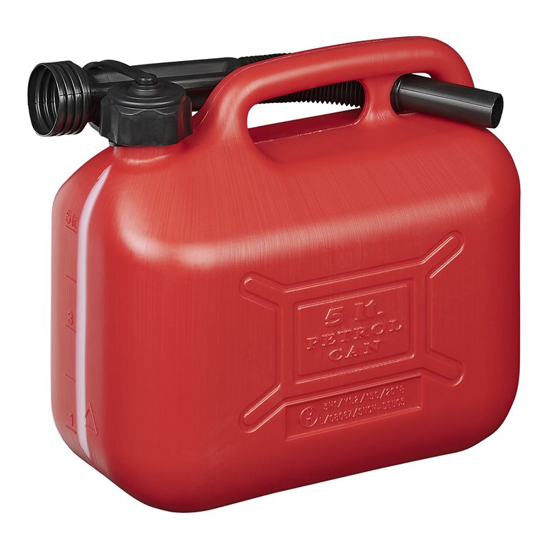 Benzinkanister mit Füllstandsanzeige 5 Liter