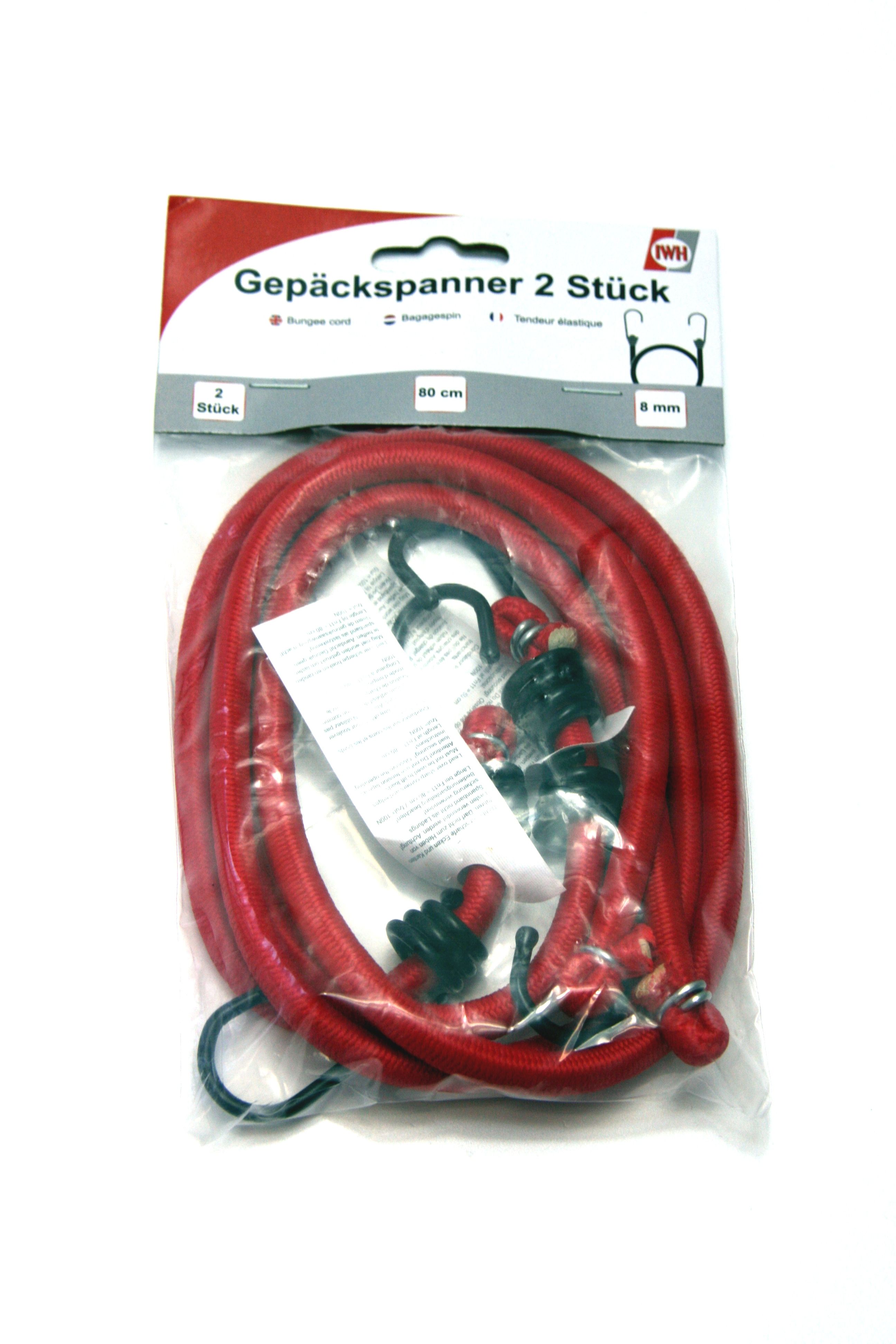 Gepäckspanner 80 cm / 2 Stück