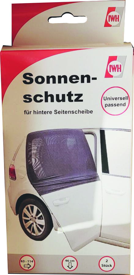 Sonnenschutz „Socken“  2 Stück