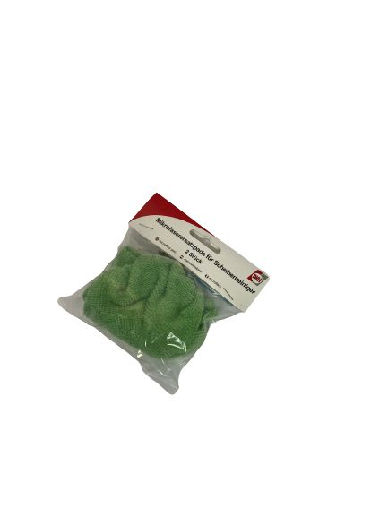 Mikrofaserersatzpads für Scheibenreiniger, 2 Stück