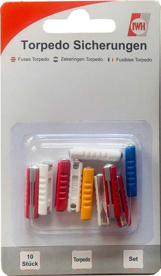 Torpedo Sicherungen-Set 10 Stück