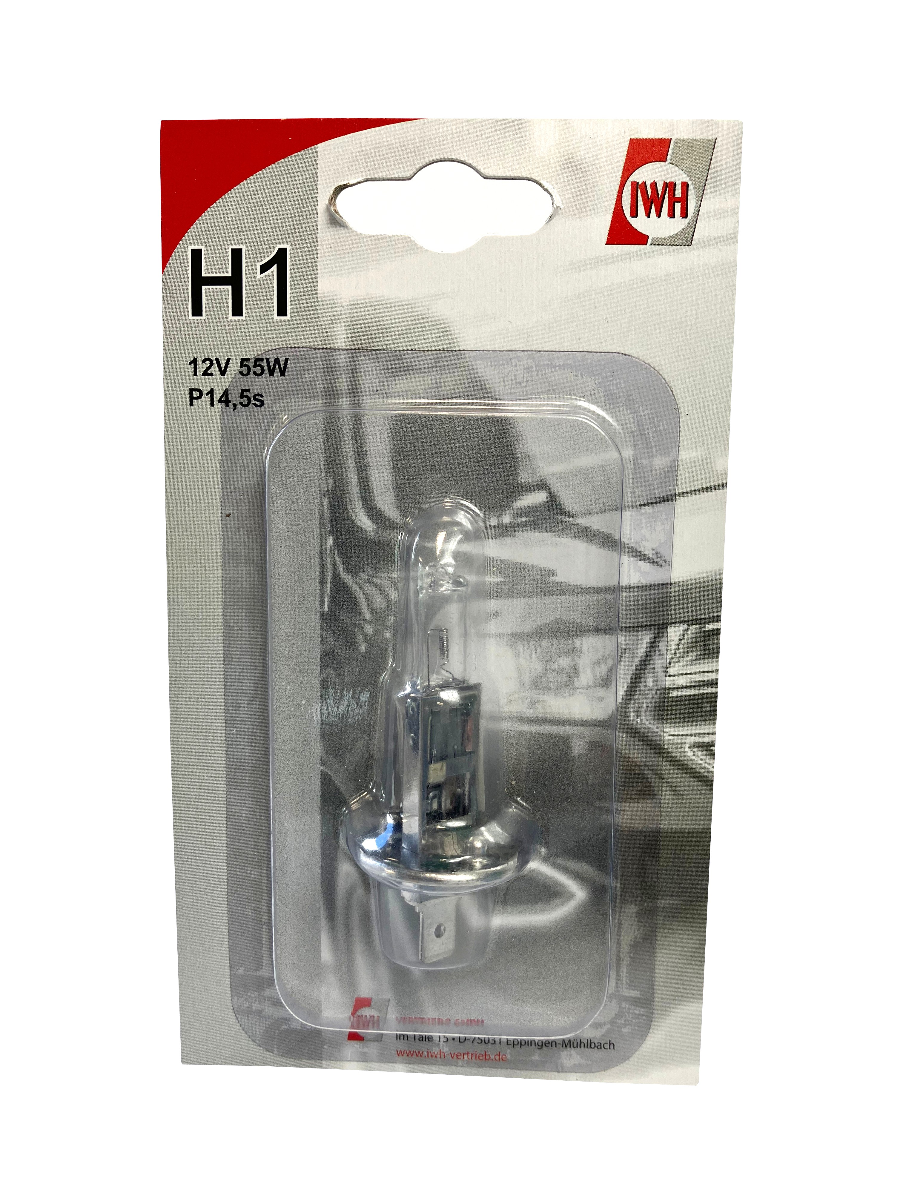 H1  Halogenlampe 12V 55W P14,5s